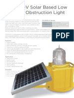 OLIS100-V Solar Based Low Intensity Obstruction Light