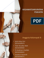 Kel.9 - Kegawatdaruratan Psikiatri