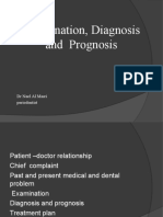 Examination of Periodontal Diseases, Diagnosis and Prognosis