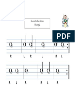 Ganze Halbe Noten Übung 2 Snare Drum Beginner