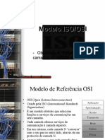 Modelo ISO/OSI em 7 camadas