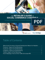 Retailer'S Guide Social Commerce Channels: THE TO