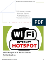 WiFi Hotspot With Radius Server Authentication - Nifty Computers - Dubai PDF