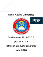 AAU Prospective Graduates of 2020 PDF