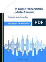 Errors in English Pronunciation Among Arabic Speakers PDF