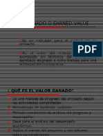 VALOR GANADO O EARNED VALUE Actualizado