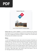 Consumer Satisfaction Towards Domino's Pizza