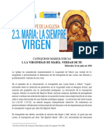 CT 2.3. Maria La Siempre Virgen