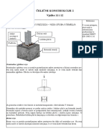 Celicne Konstrukcije II Vjezba 11 I 12 PDF