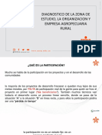 Diagnostico de La Zona de Estudio, La Organizacion y Empresa Agropecuaria Rural