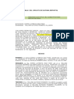 DEMANDA EJECUTIVA DE ALIMENTOS Corregida