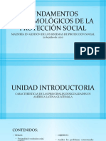 Fundamentos Epistemológicos de La Protección Social