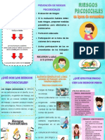 Triptico Riesgos Psicosociales PDF