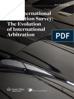 2018 International Arbitration Survey: The Evolution of International Arbitration