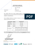 Certificado Calidad Proteja P7 PDF