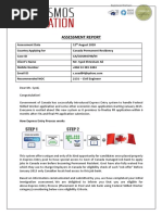 Canada Assessment Report - Mr. Syed