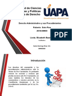 Derecho Administrativo y Sus Procedimientos - Roberto - Tarea IX - 28-08-2020