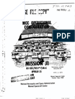 MCC Operational Configuration Apollo 15