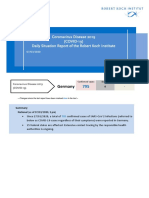 Coronavirus Disease 2019 (COVID-19) Daily Situation Report of The Robert Koch Institute