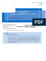 Coronavirus Disease 2019 (COVID-19) Daily Situation Report of The Robert Koch Institute