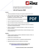 PERFIL Jefe de O M PDF