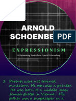 10 Interesting Facts About ARNOLD SCHOENBERG