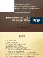 Comercializacion Del Estudio de Mercado