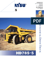 HD785-5 Sales Brochure Aess529-01 (2001)