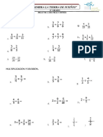 Practica de Fracciones PDF