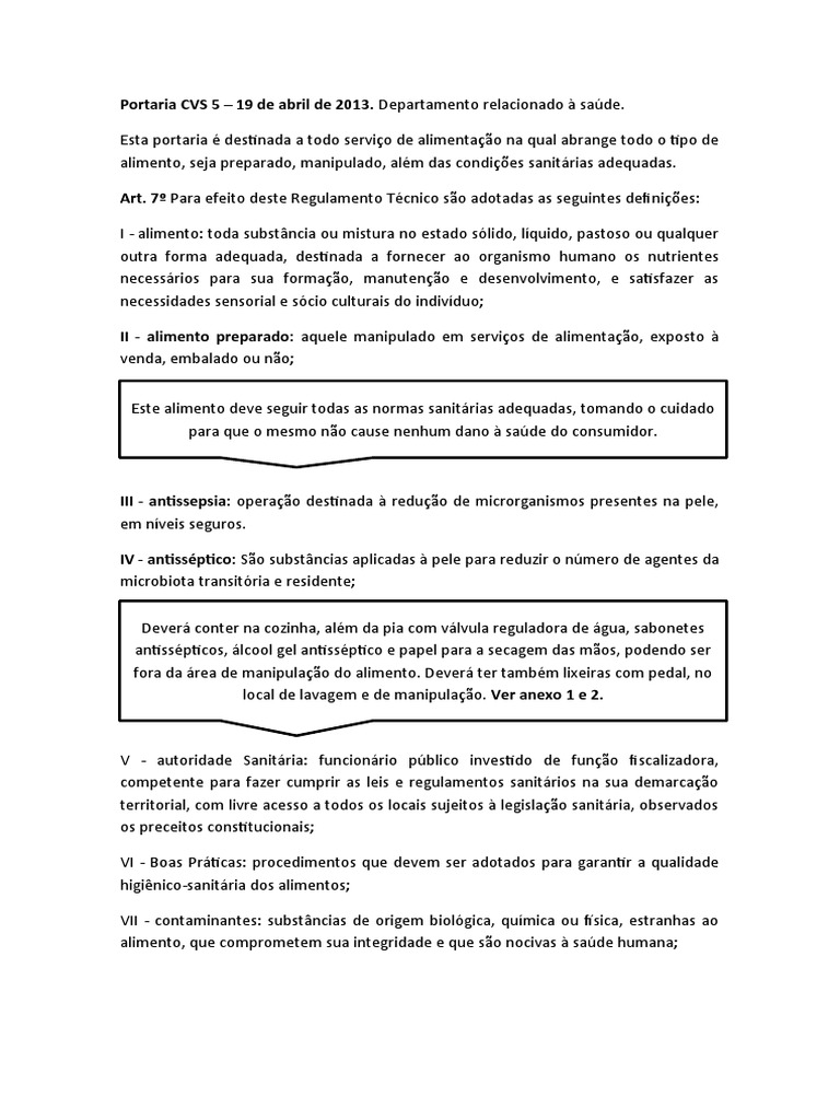 Resolução RDC 216 | PDF | Embalagem e rotulagem | Desperdício