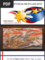 Cry of Balintawak or Pugadlawin: Discussant