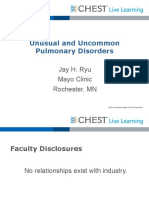 0945 - Saturday - Unusual and Uncommon Pulmonary Disorders - Ryu