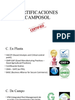 Certificaciones Camposol