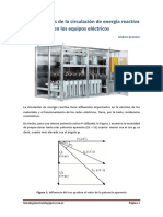 Consecuencias de La Circulación de Energía Reactiva en Los Equipos Eléctricos. Andres Granero