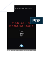 Livro Manual de Demonologia Autor Carlos Augusto Vailatti