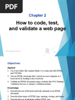 How To Code, Test, and Validate A Web Page: Murach's Html5 and CSS3 (3rd Ed.), C2 © 2015, Mike Murach & Associates, Inc