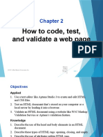 How To Code, Test, and Validate A Web Page: Murach's Html5 and CSS3 (3rd Ed.), C2 © 2015, Mike Murach & Associates, Inc