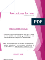 Prestaciones Sociales - Prima