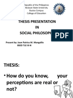 PERCEPTION Thesis Presentation