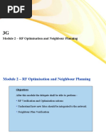 Module 4 DT - RF Optmisation and Neighbour Planning - 2