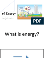 Forms and Sources of Energy