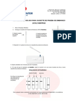Intrucciones Uso Cassette Embarazo PDF