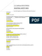 Industrial Safety MCQ Ans...