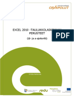 Excel2010 Perusteet