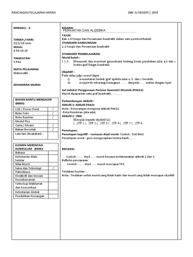 Rph Graf Fungsi Kssm F4 Pdf