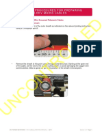 UKPN 11kV 6 6kV HV Cable Jointing Preparation and Installation Manual Uncontrolled 2011 PDF