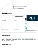 Beta Range: Definition