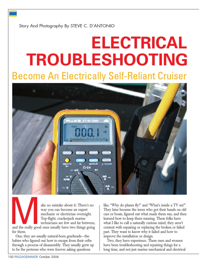Electrical Troubleshooting Techniques PDF | PDF | Series And Parallel