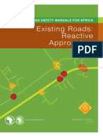 ROAD SAFETY MANUALS FOR AFRICA - Existing Roads Reactive Approaches