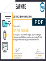 Alhamdullilah, Successfully Completed Virtual Internship